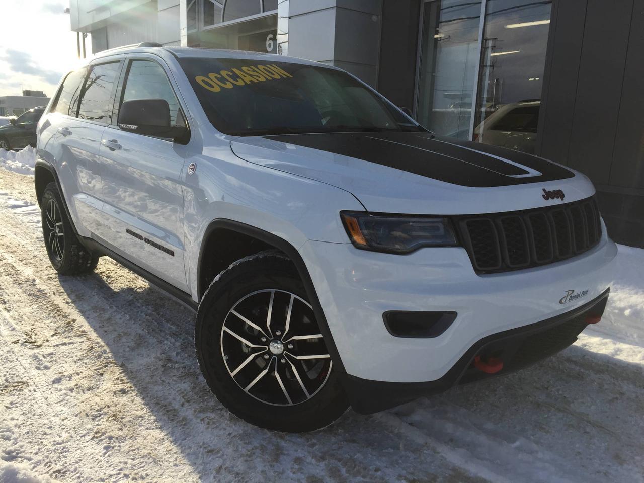 <a href=https://www.parechryslerstemarie.com/occasion/Jeep-Grand_Cherokee-2017.html>https://www.parechryslerstemarie.com/occasion/Jeep-Grand_Cherokee-2017.html</a>

COMME NEUF--GARANTIE--ENSEMBLE DE REMORQUAGE--VOLANT,SIÈGES AVANT ET ARRIÈRE CHAUFFANT--HAYON AUTOMATIQUE--PHARES AUTOMATIQUE--RADIO SIÈGE CONDUCTEUR ET RÉTROVISEURS A MÉMOIRE--9 HAUTS-PARLEUR AVEC SUBWOOFER--AJUSTEMENT DU VOLANT ÉLECTRIQUE--CAMERA DE RECUL AVEC CAPTEURS AIDE AU STATIONNEMENT--TOIT PANORAMIQUE--SYSTÈME DE NAVIGATION--SIÈGES VENTILÉS--DÉMARREUR A DISTANCE--ESSUIE-GLACE A DÉTECTEUR DE PLUIE--CONTRÔLE HAUTE BASSE AUTOMATIQUE--CONTRÔLE AUDIO AU VOLANT--ET PLUS A VOIR--Financement 100% approuvé et garantie disponible !

Tout nos véhicules sont inspectés et prêt pour la route.
Nous reprenons votre échange au meilleur prix garanti !