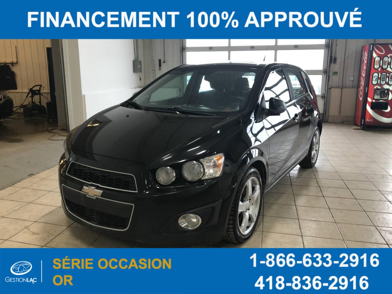 Used 2012 Chevrolet Sonic Hatch ,lt, T.ouvrant for sale in Lévis, QC