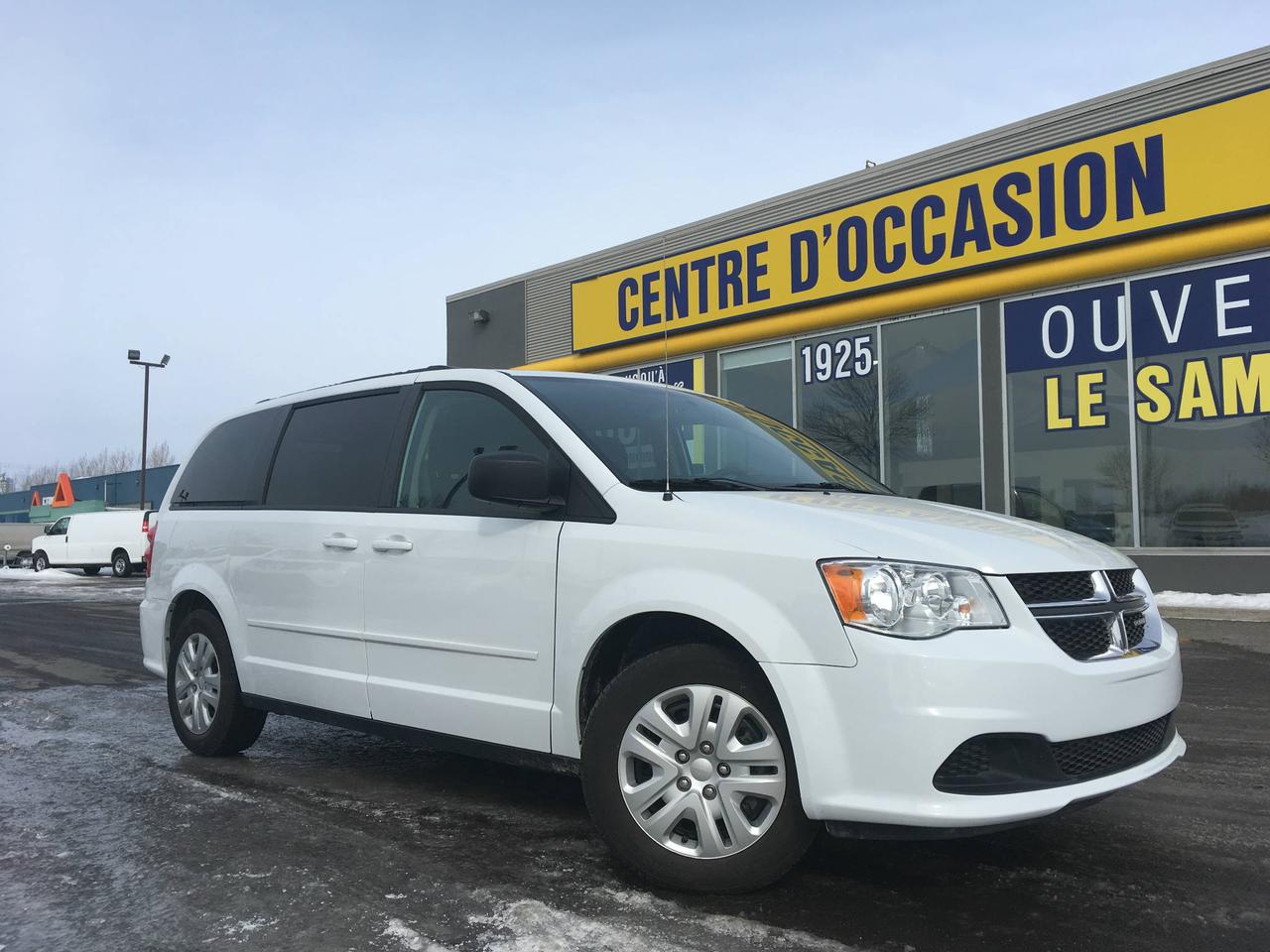 <a href=https://www.danielpareautos.com/occasion/Dodge-Grand_Caravan-2016.html>https://www.danielpareautos.com/occasion/Dodge-Grand_Caravan-2016.html</a>

POUR LA FAMILLE--BAS KILOMÉTRAGE--GROUPES ÉLECTRIQUES--PORTES ET VITRES ÉLECTRIQUE--MIROIRS ÉLECTRIQUES CHAUFFANT--VOLANT AJUSTABLE--RÉGULATEUR DE VITESSE--COMMANDE DE RADIO AU VOLANT--CLIMATISEUR--STOW N GO--A VOIR--Daniel Paré Auto situé maintenant à Lévis, à 15 minutes de Québec et Montmagny, à proximité de Bellechasse et de la Beauce. Nous vous offrons une large gamme de véhicule de luxe, sport, sous-compact, compact, familiale, fourgonnette, VUS, camion, 4x4 et AWD. Nous fessons affaire avec la majorité des institutions financières et avons plusieurs options de financement tel que, Accord D, 2ième et 3ième chance au crédit, redressement de crédit. Notre équipe enthousiasme et professionnel vous attends. Ouvert 6 jours semaine, du lundi au jeudi de 9h à 20h et le vendredi de 9h à 18h et le samedi de 9H A 14H.