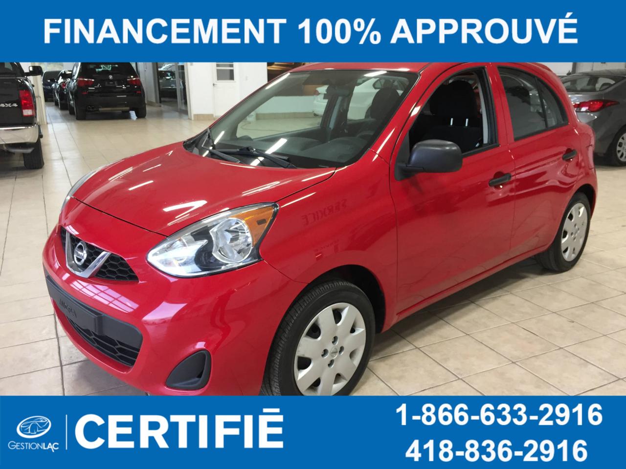 Used 2015 Nissan Micra Hatch for sale in Lévis, QC