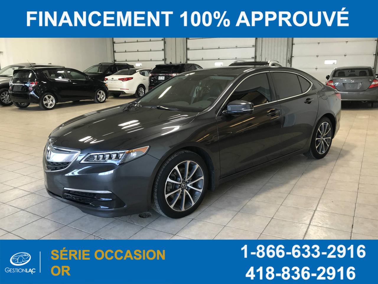 <a href=https://www.gestionlac.com/occasion/Acura-TLX-2015.html>https://www.gestionlac.com/occasion/Acura-TLX-2015.html</a>

ACURA TLX 2015,  V6 , TECH PACKAGE *** GPS *** CAPTEUR ANGLE MORT *** CUIR , TOIT OUVRANT, **AUCUN FRAIS DE PRÉPARATION OU FRAIS CACHÉ , VÉHICULE EST IMPECCABLE, FINANCEMENT DISPONIBLE AU MEILLEUR TAUX DU MARCHÉ,MEILLEUR PRIX POUR VOTRE ECHANGE ,NOUS BATTONS TOUS LES PROPOSITIONS DE LA COMPÉTITION , VENTE AU 418-836-2916 OU TEXTO 418-564-7644;