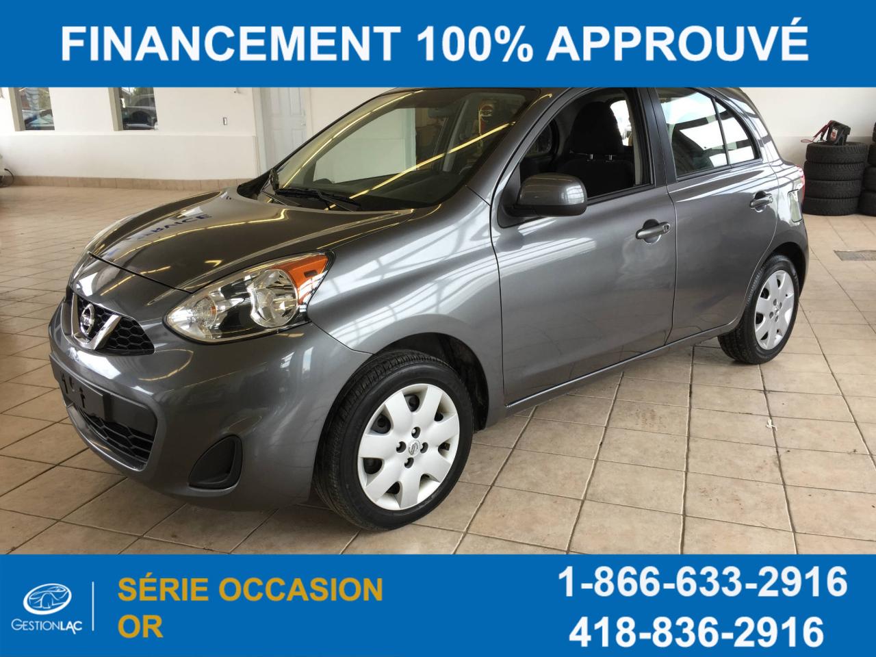 Used 2016 Nissan Micra Sv Hayon , Bluetooth for sale in Lévis, QC
