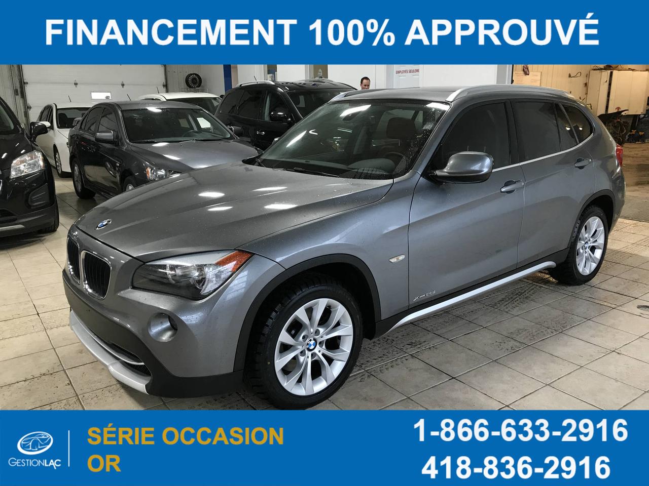 <a href=https://www.gestionlac.com/occasion/BMW-X1-2012.html>https://www.gestionlac.com/occasion/BMW-X1-2012.html</a>

BMW X1 2012 , TOUT EQUIPÉ ,** GPS ** TOIT PANORAMIQUE ** , CUIR , XDRIVE, **AUCUN FRAIS DE PRÉPARATION OU FRAIS CACHÉ , VÉHICULE EST IMPECCABLE, FINANCEMENT DISPONIBLE AU MEILLEUR TAUX DU MARCHÉ,MEILLEUR PRIX POUR VOTRE ECHANGE ,NOUS BATTONS TOUS LES PROPOSITIONS DE LA COMPÉTITION , VENTE AU 418-836-2916 OU TEXTO 418-564-7644;