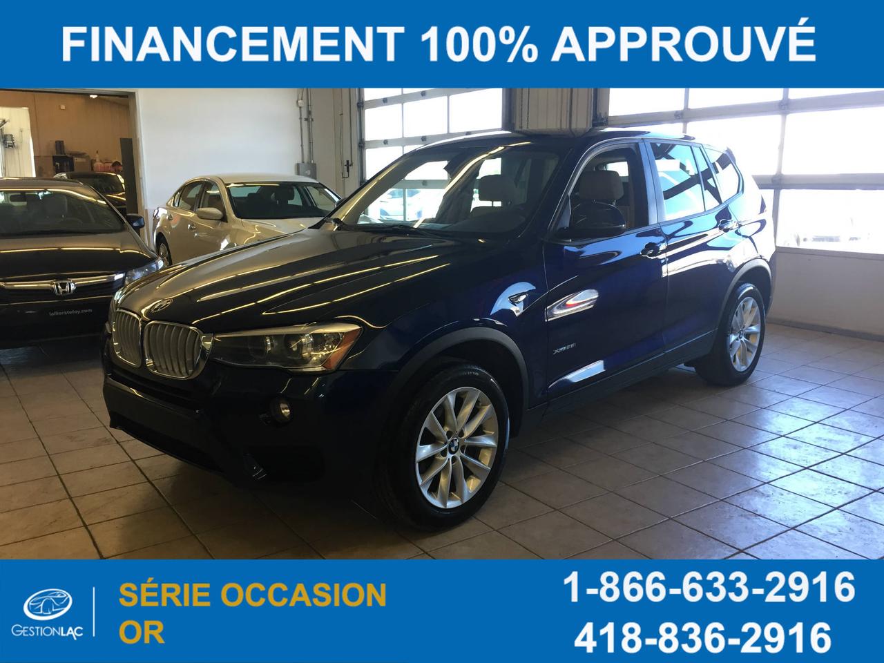 <a href=https://www.gestionlac.com/occasion/BMW-X3-2015.html>https://www.gestionlac.com/occasion/BMW-X3-2015.html</a>

BMW X3 2015 , TOUT EQUIPÉ , XDRIVE , VENEZ DECOUVRIR LES NOMBREUX AVANTAGES DE LA SERIE OR**AUCUN FRAIS DE PRÉPARATION OU FRAIS CACHÉ , VÉHICULE EST IMPECCABLE, FINANCEMENT DISPONIBLE AU MEILLEUR TAUX DU MARCHÉ,MEILLEUR PRIX POUR VOTRE ECHANGE ,NOUS BATTONS TOUS LES PROPOSITIONS DE LA COMPÉTITION , VENTE AU 418-836-2916 OU TEXTO 418-564-7644**;
