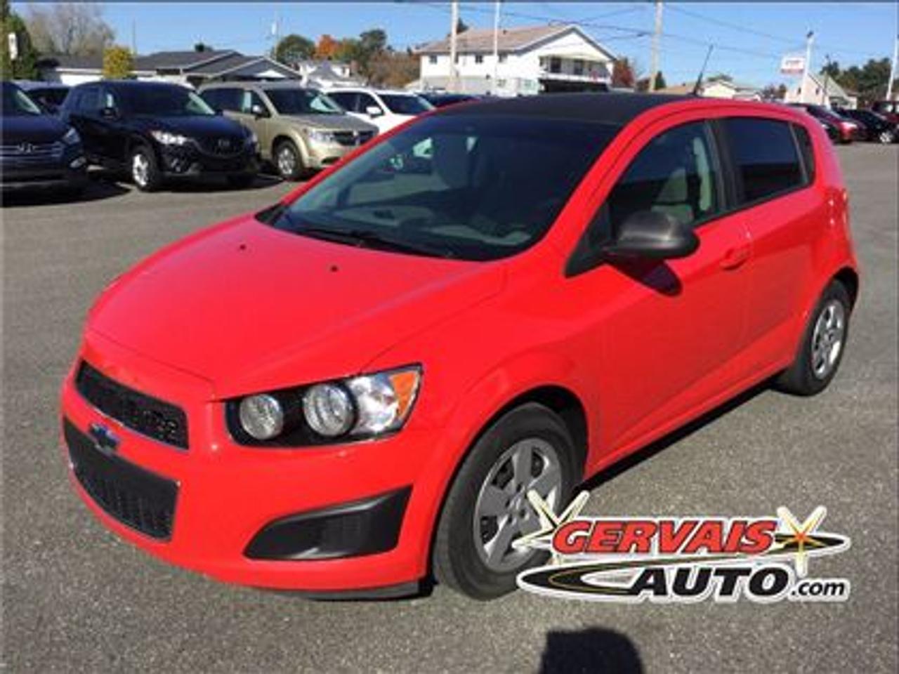 <a href=https://www.autoaubaine.com/Chevrolet-Sonic-c6925727.html>https://www.autoaubaine.com/Chevrolet-Sonic-c6925727.html</a>

**JAMAIS ACCIDENTÉ**650 véhicules disponibles sur place inspectés et garantis *** le meilleur choix au Québec *** Osez comparer chez Gervais Auto! Une entreprise familiale depuis plus de 50 ans. Inventaire complet sur le www.gervaisauto.com. Financement 1ère, 2e et 3e chance aux meilleurs taux disponibles sur place! ***** 21 AOUT 2019 OU 160 000 KM : GARANTIE CONSTRUCTEUR ****** GARANTIE GERVAIS : 3 MOIS OU 5 000 KM ***** GARANTIE PROLONGEE DISPONIBLE *****