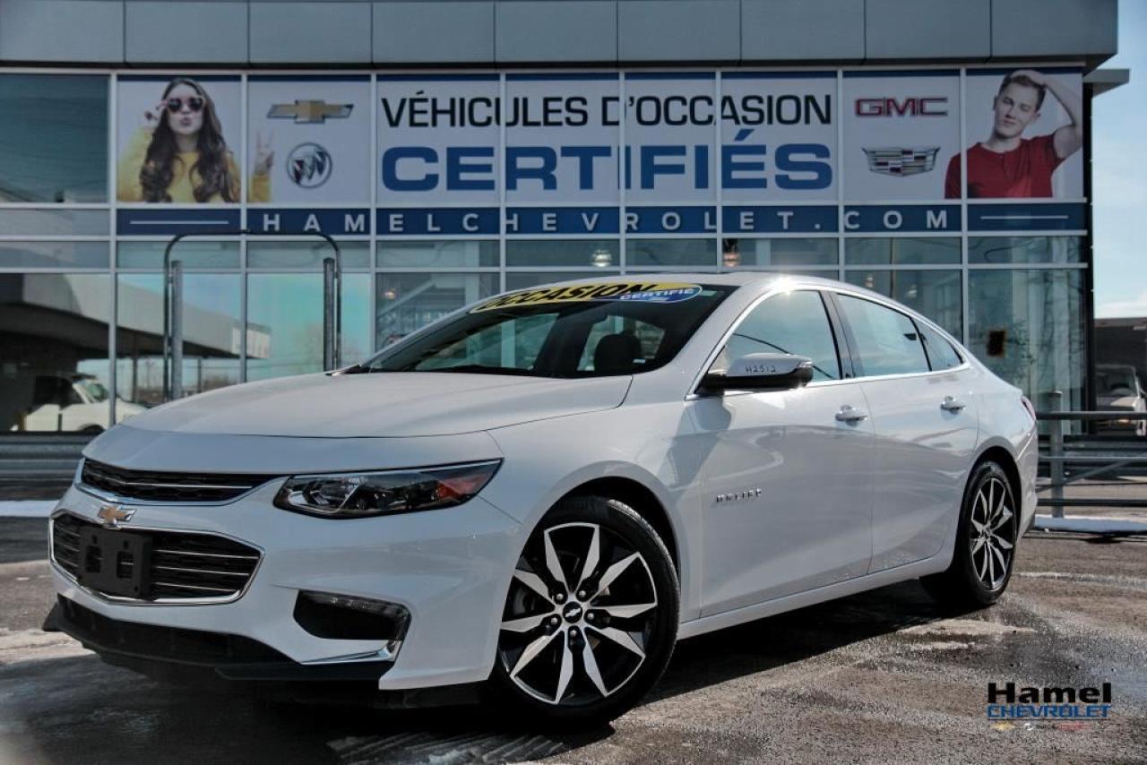 Used 2017 Chevrolet Malibu Lt 1.5l Turbo Cuir for sale in St-Léonard, QC