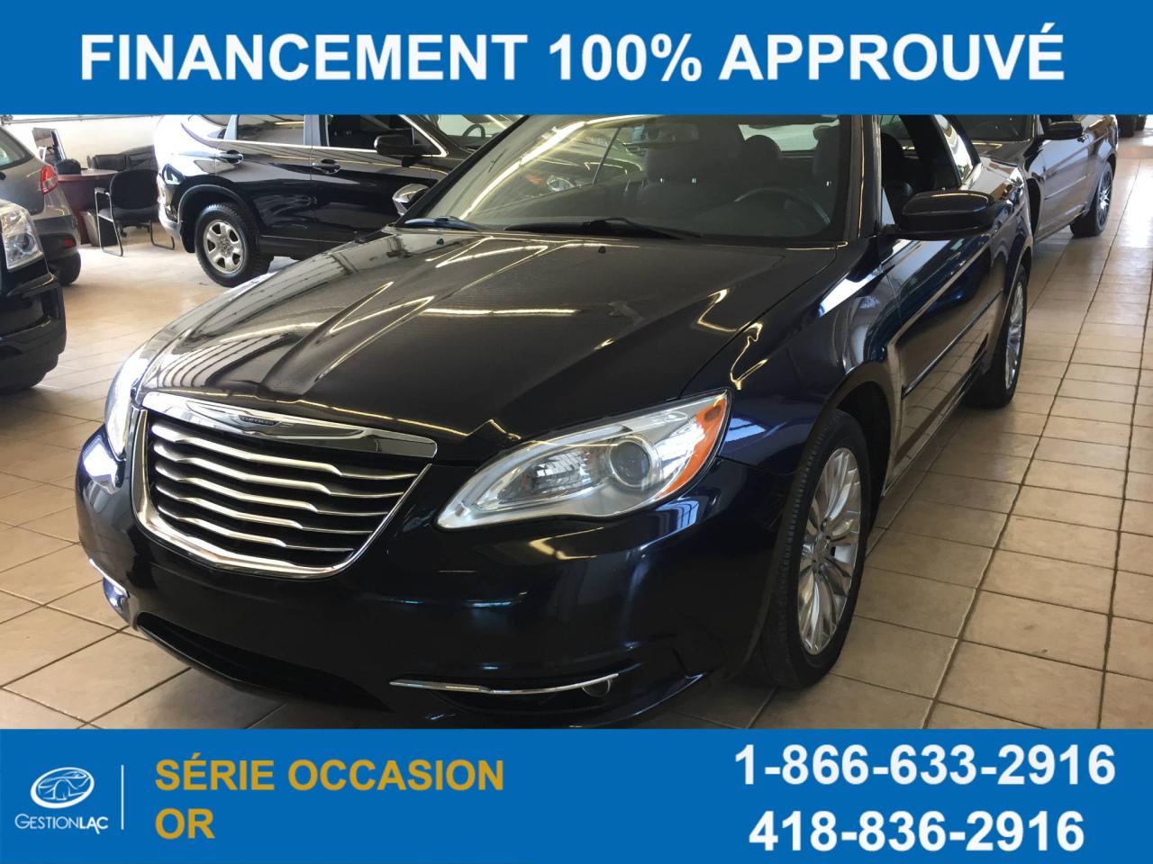 Used 2012 Chrysler 200 Convertible Touring for sale in Lévis, QC