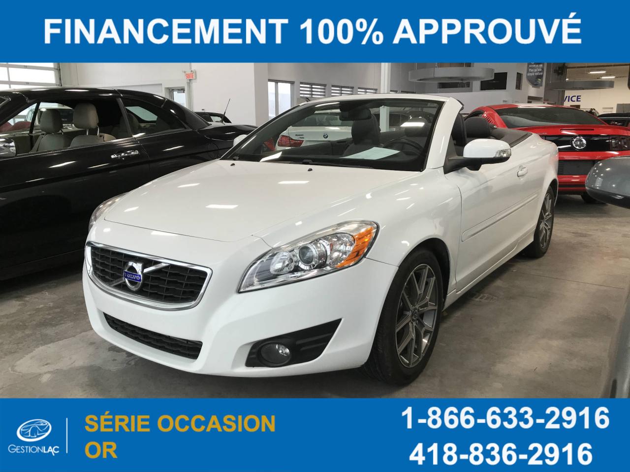 Used 2011 Volvo C70 Decapotable Toit for sale in Lévis, QC