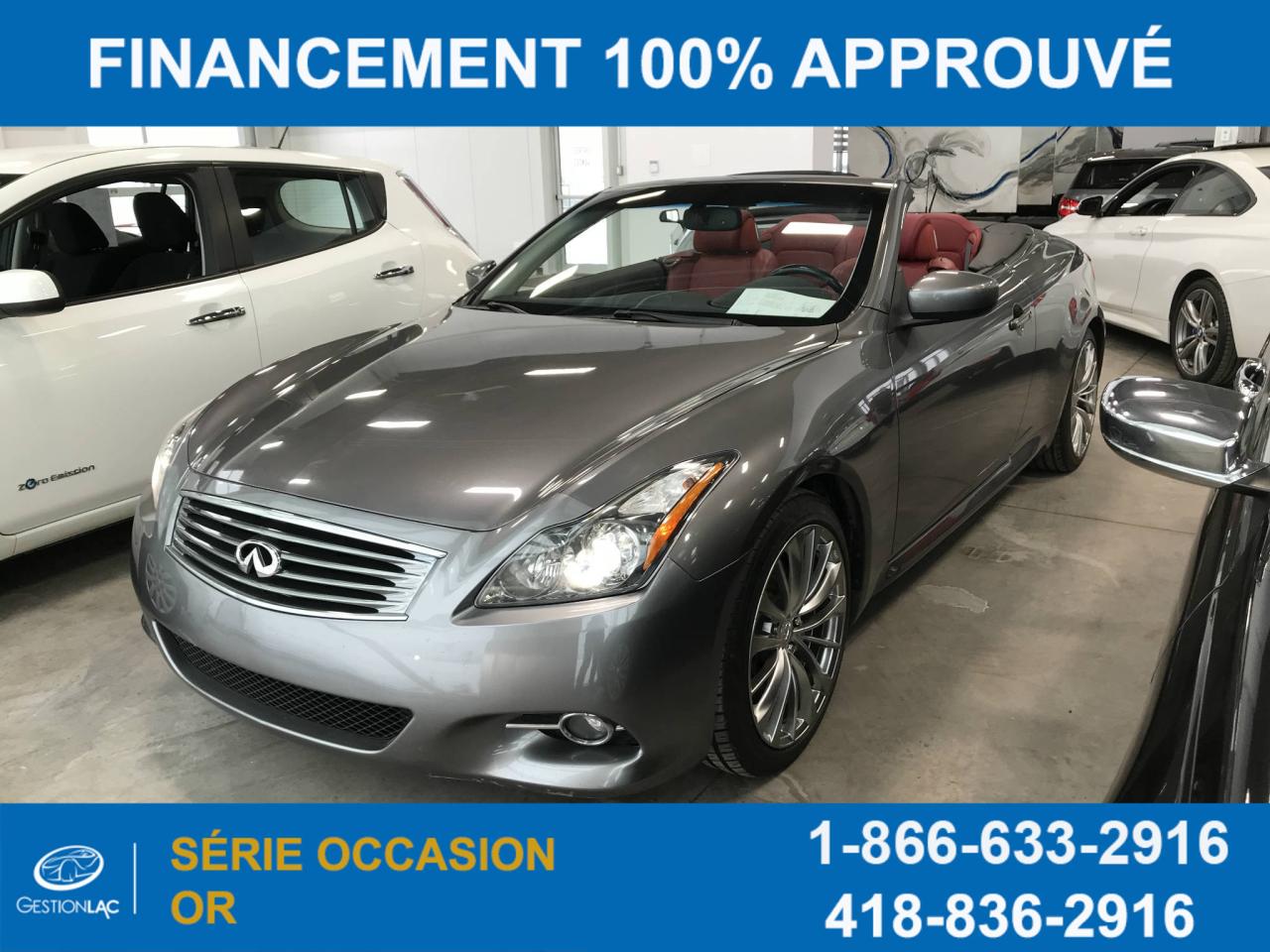 Used 2013 Infiniti G37 Decapotable Premium for sale in Lévis, QC