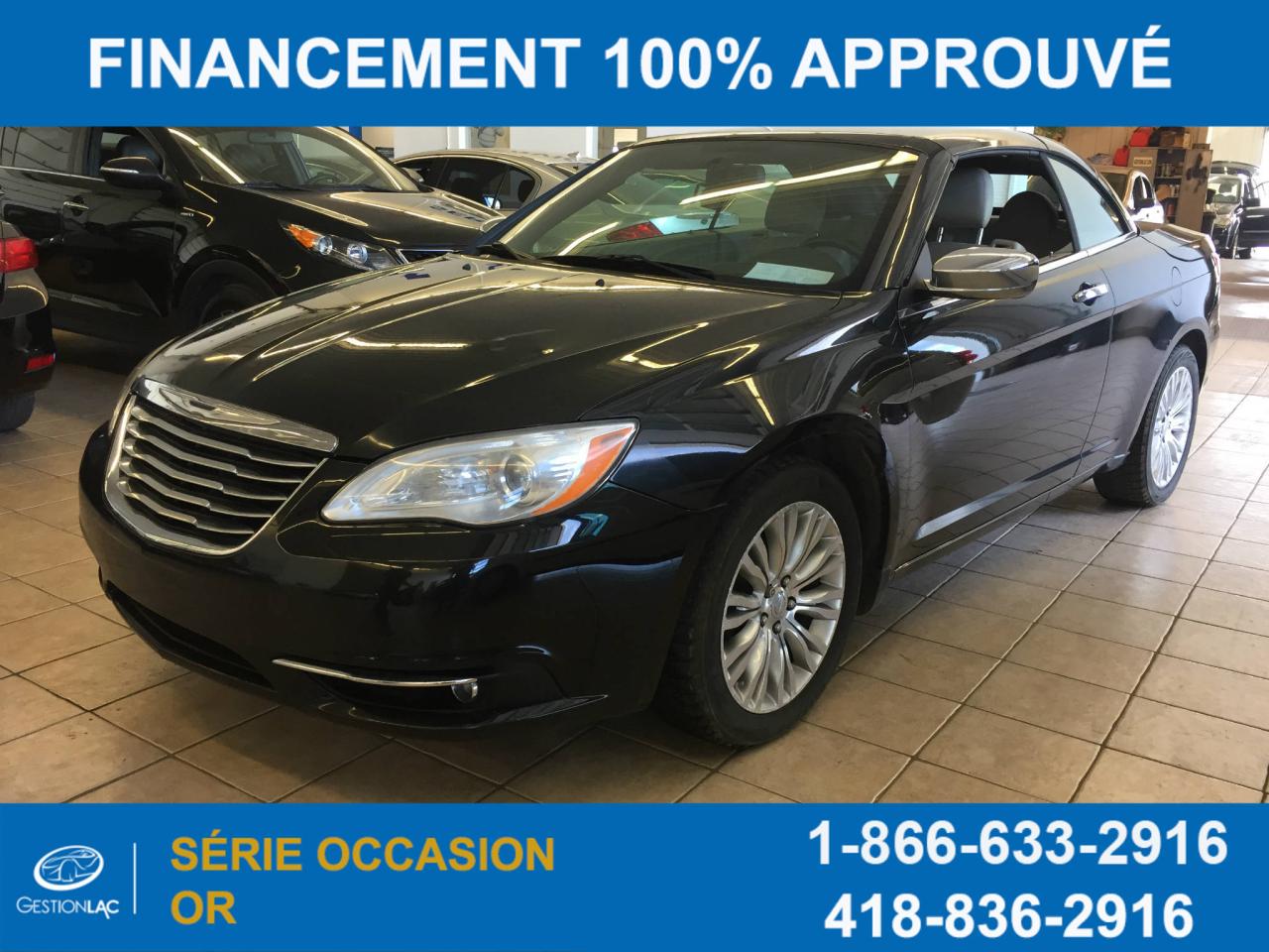 Used 2011 Chrysler 200 Ltd Décapotable for sale in Lévis, QC