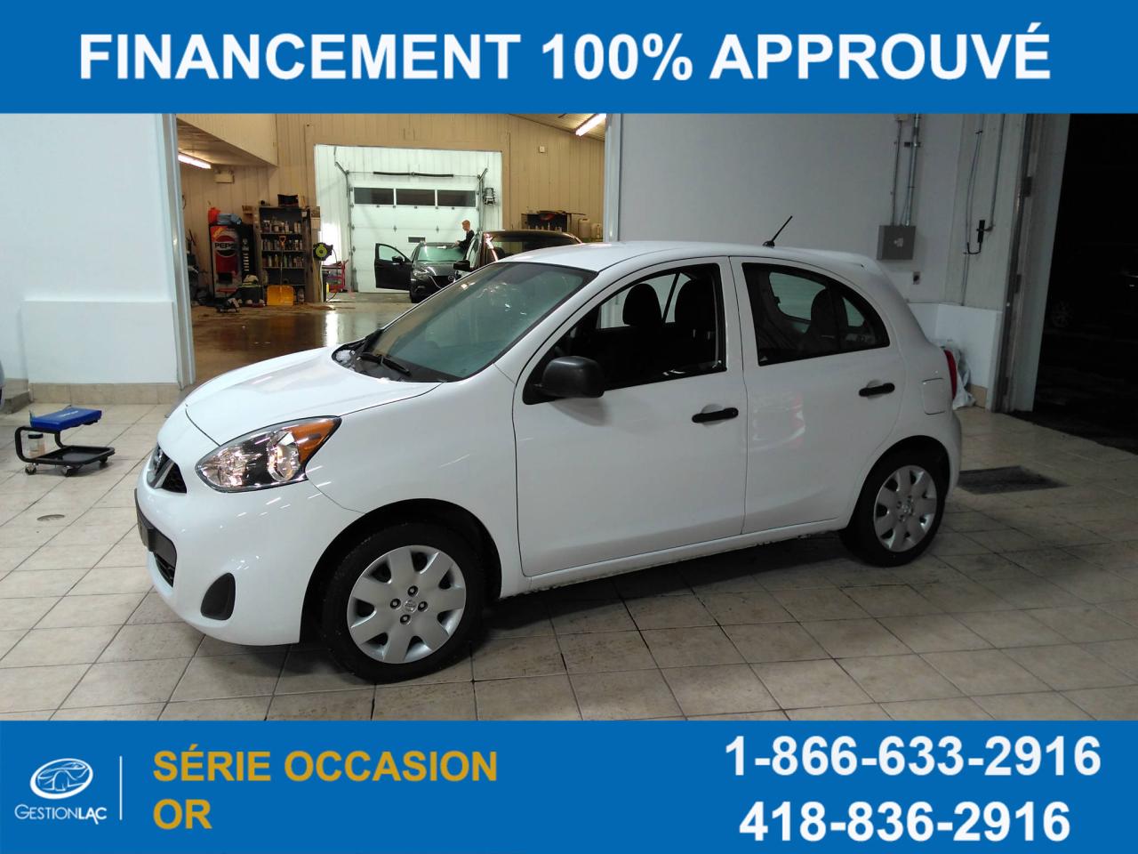 Used 2015 Nissan Micra S Hatch for sale in Lévis, QC