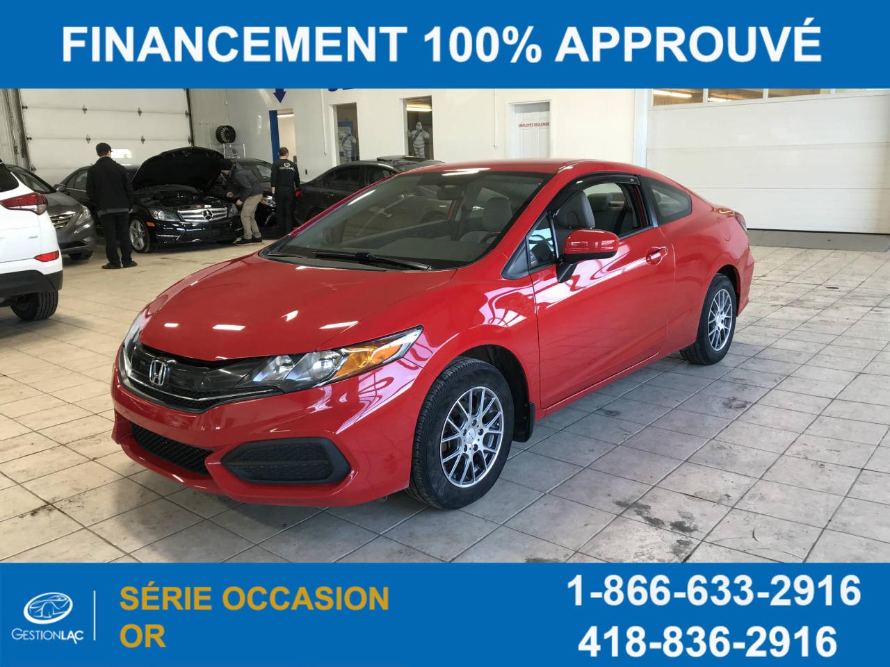 Used 2015 Honda Civic Lx 2 Portes Camera for sale in Lévis, QC