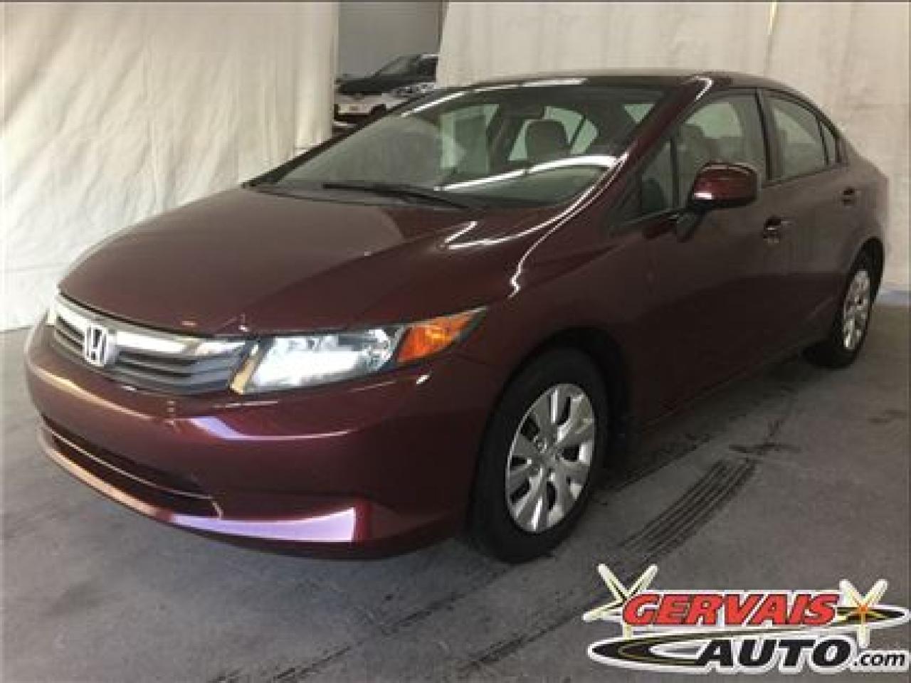 Used 2012 Honda Civic Lx A/c for sale in Shawinigan, QC