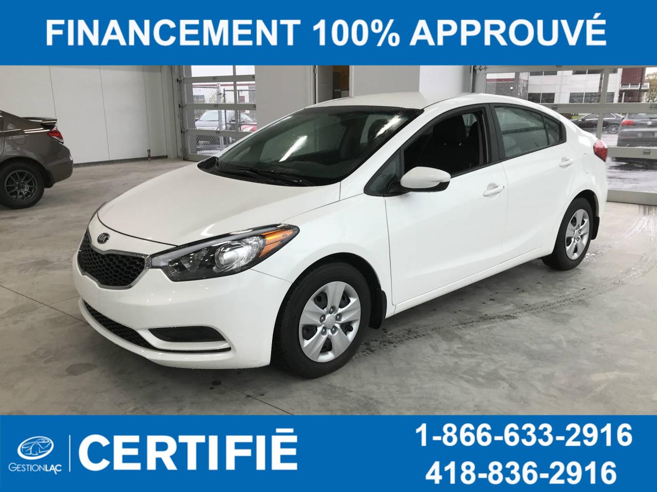 Used 2016 Kia FORTE Lx Bluetooth for sale in Lévis, QC