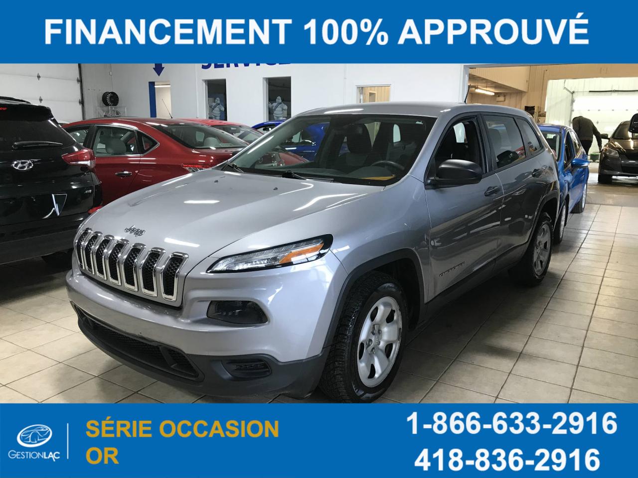 Used 2015 Jeep Cherokee Sport V6-3.2l for sale in Lévis, QC