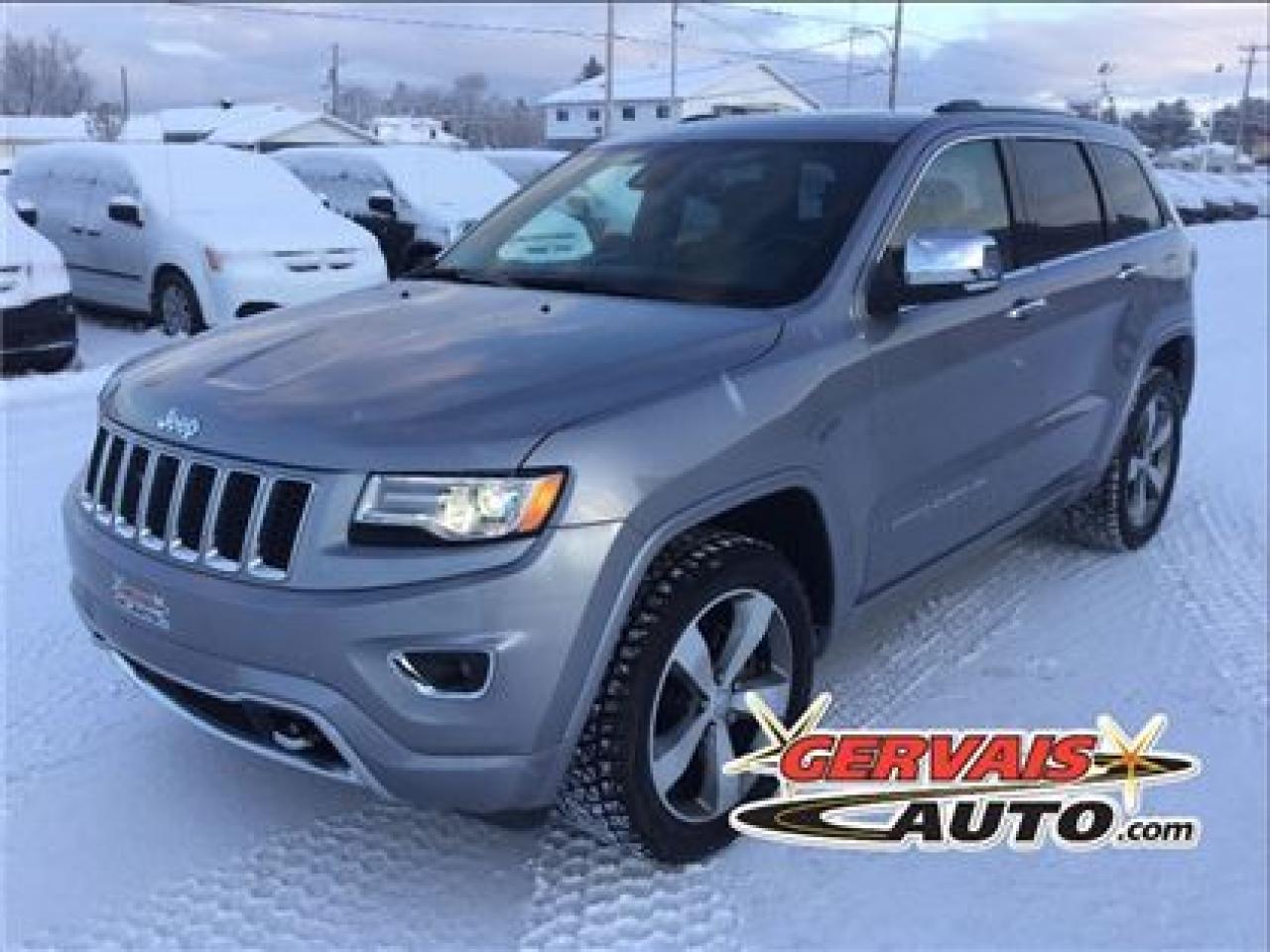 Used 2015 Jeep Grand Cherokee Overland DIESEL 4X4 for sale in Shawinigan, QC