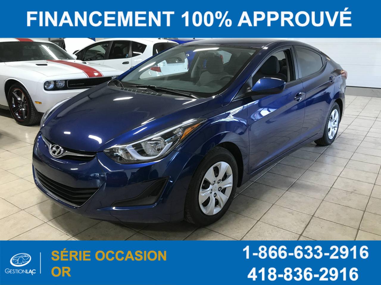 Used 2016 Hyundai Elantra L+ équipé Grp for sale in Lévis, QC