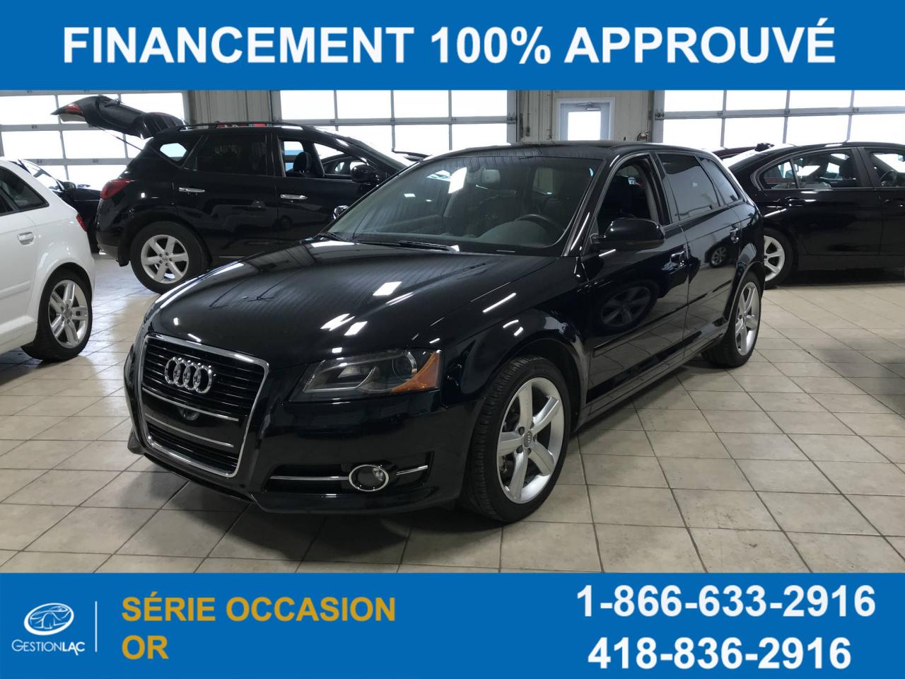 Used 2013 Audi A3 2,0t Cuir Toit for sale in Lévis, QC