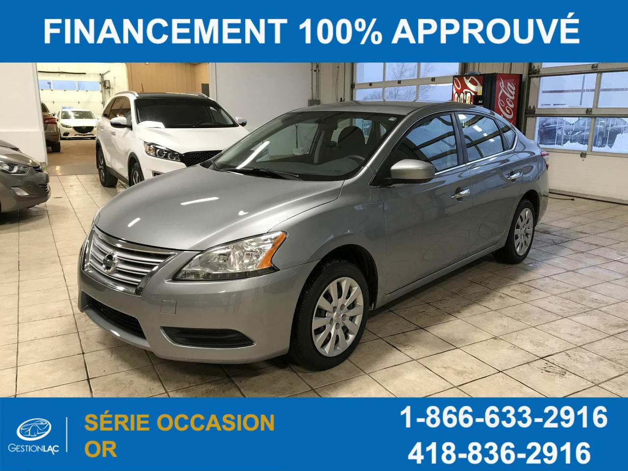 <a href=https://www.gestionlac.com/occasion/Nissan-Sentra-2014.html>https://www.gestionlac.com/occasion/Nissan-Sentra-2014.html</a>

NISSAN SENTRA 2014 , MANUELLE , EQUIPÉ , **AUCUN FRAIS DE PRÉPARATION OU FRAIS CACHÉ , VÉHICULE EST IMPECCABLE, FINANCEMENT DISPONIBLE AU MEILLEUR TAUX DU MARCHÉ,MEILLEUR PRIX POUR VOTRE ECHANGE ,NOUS BATTONS TOUS LES PROPOSITIONS DE LA COMPÉTITION , VENTE AU 418-836-2916 OU TEXTO 418-564-7644;