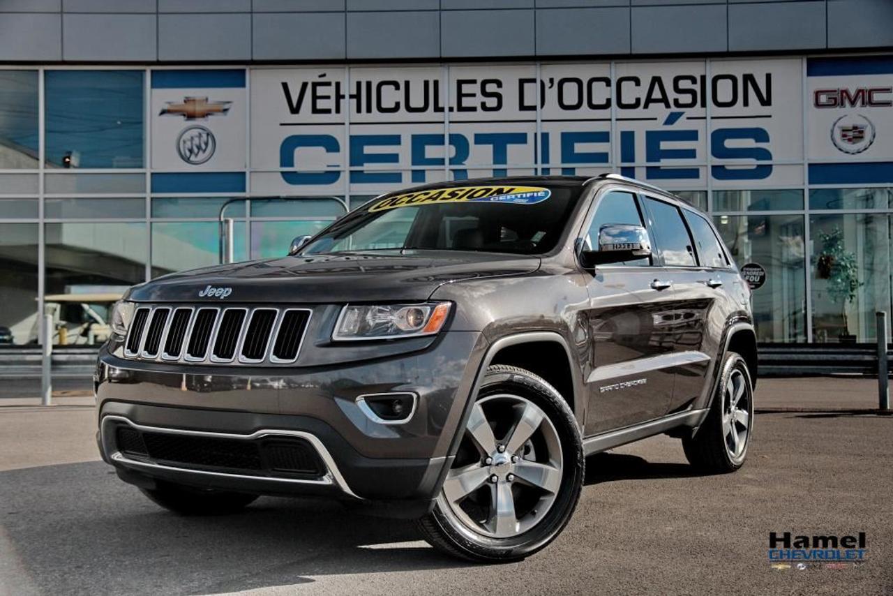 <a href=https://www.hamelchevrolet.ca/occasion/Jeep-Grand_Cherokee-2016.html>https://www.hamelchevrolet.ca/occasion/Jeep-Grand_Cherokee-2016.html</a>

COMME NEUVE,JAMAIS ACCIDENTÉ  FINANCEMENT FACILE,GRAND CHOIX  MOINS CHER POINT FINAL,  OUVERT LE SAMEDI DE 9H A 17H,EPARGNEZ PRES DE 24000$ ( AVEC TAXES )COMPAREZ A UN NEUF!!!!VEHICULE INSPECTÉ ET CERTIFIÈ AVEC BALANCE DE GARANTIE JEEP VALIDE EN AMERIQUE DU NORD.!!!FINANCEMENT FACILE SUR PLACE 1-2-3 IEME CHANCE AU CREDIT.SOYEZ PRET POUR LHIVER .prix internet est offert en finacement seulement .details sur place