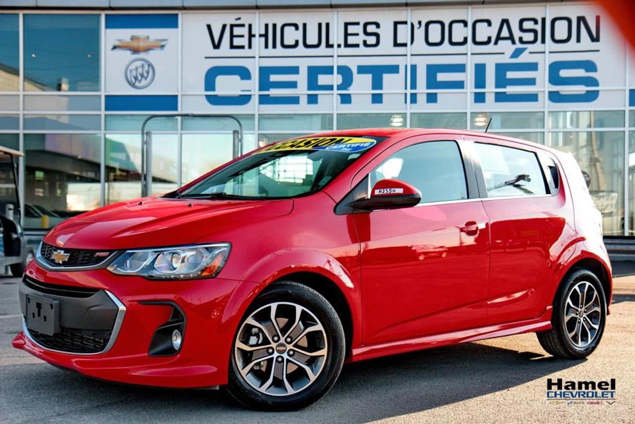 <a href=https://www.hamelchevrolet.ca/occasion/Chevrolet-Sonic-2017.html>https://www.hamelchevrolet.ca/occasion/Chevrolet-Sonic-2017.html</a>

VEHICULE COMME NEUF ET JAMAIS ACCIDENTÉ,  FINANCEMENT FACILE SUR PLACE POUR LES 1ERE, 2EME ET 3EME CHANCE AU CREDIT,  NOUS SOMMES OUVERT LE SAMEDI DE 9H A 17H, HAMEL CHEVROLET: MOIS CHER POINT FINAL !