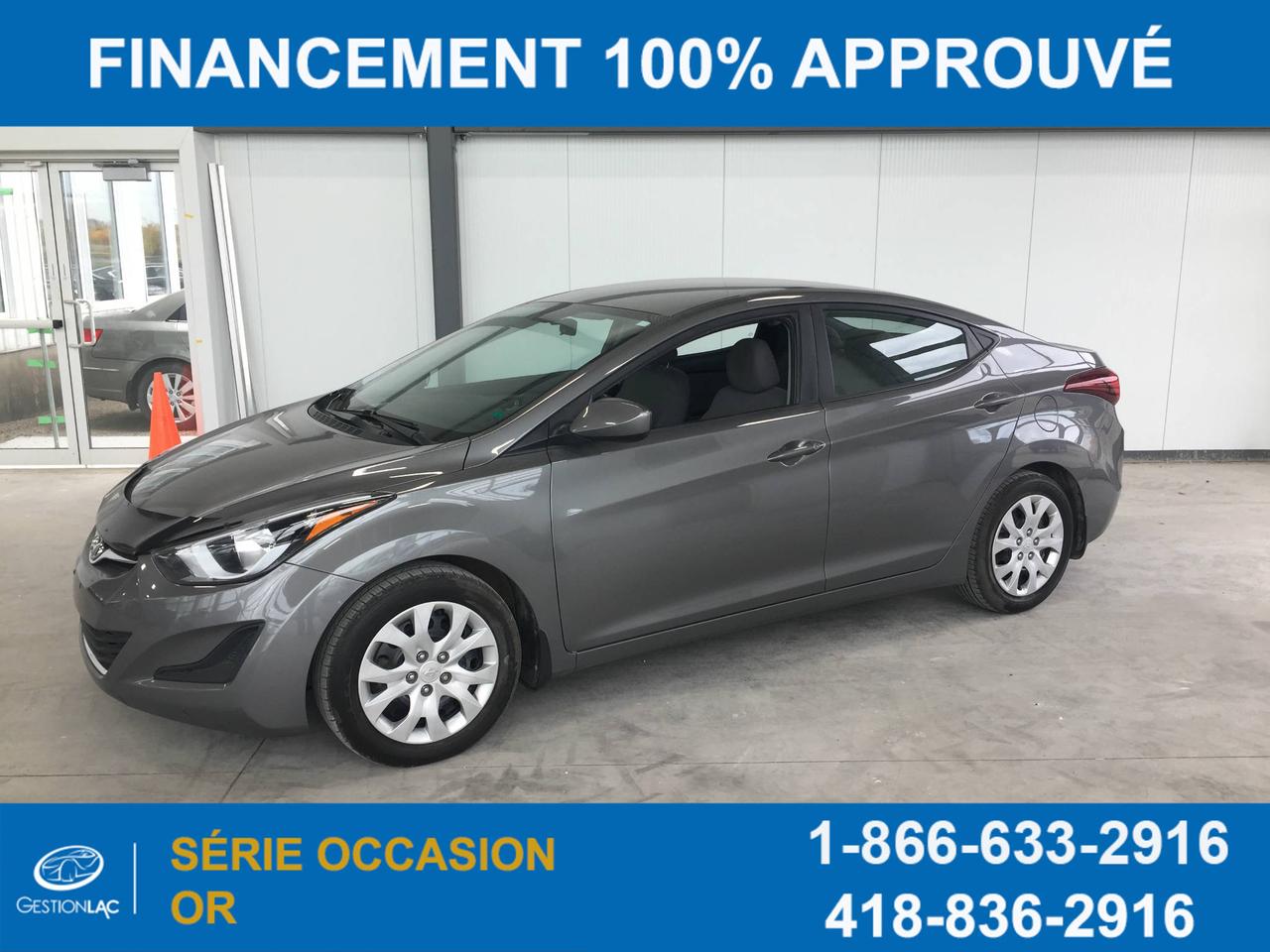 <a href=https://www.gestionlac.com/occasion/Hyundai-Elantra-2014.html>https://www.gestionlac.com/occasion/Hyundai-Elantra-2014.html</a>

HYUNDAI ELANTRA L 2014  **AUCUN FRAIS DE PRÉPARATION OU FRAIS CACHÉ , VÉHICULE EST IMPECCABLE, FINANCEMENT DISPONIBLE AU MEILLEUR TAUX DU MARCHÉ,MEILLEUR PRIX POUR VOTRE ECHANGE ,NOUS BATTONS TOUS LES PROPOSITIONS DE LA COMPÉTITION , VENTE AU 418-836-2916 OU TEXTO 418-564-7644;