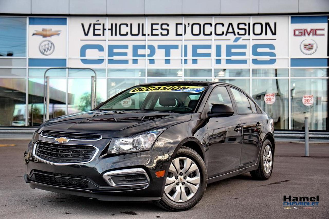 <a href=https://www.hamelchevrolet.ca/occasion/Chevrolet-Cruze-2016.html>https://www.hamelchevrolet.ca/occasion/Chevrolet-Cruze-2016.html</a>

VEHICULE COMME NEUF ET JAMAIS ACCIDENTÉ,  FINANCEMENT FACILE SUR PLACE POUR LES 1ERE, 2EME ET 3EME CHANCE AU CREDIT,  NOUS SOMMES OUVERT LE SAMEDI DE 9H A 17H, HAMEL CHEVROLET: MOIS CHER POINT FINAL !