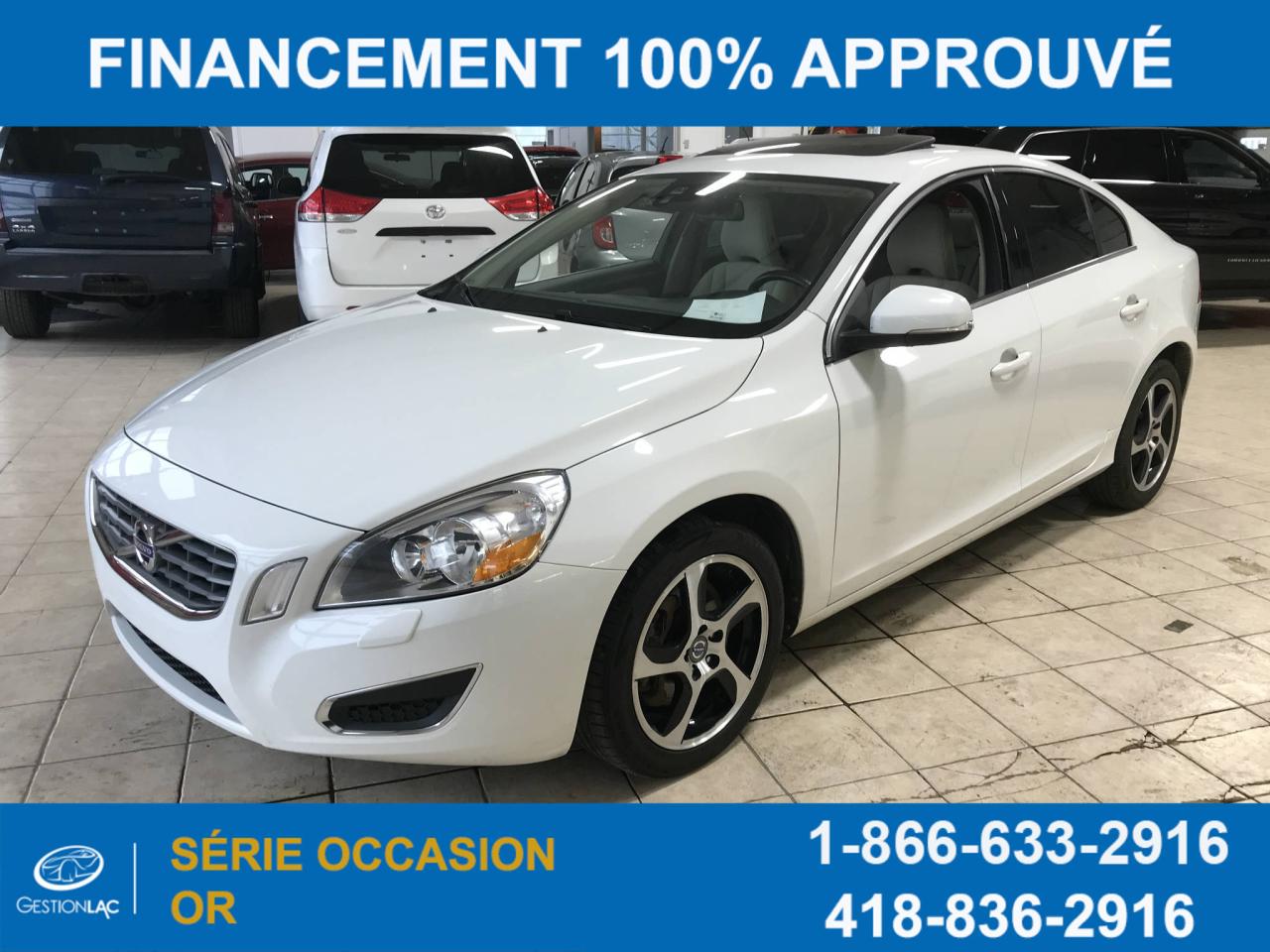 Used 2012 Volvo S60 T5 T.ouvrant for sale in Lévis, QC