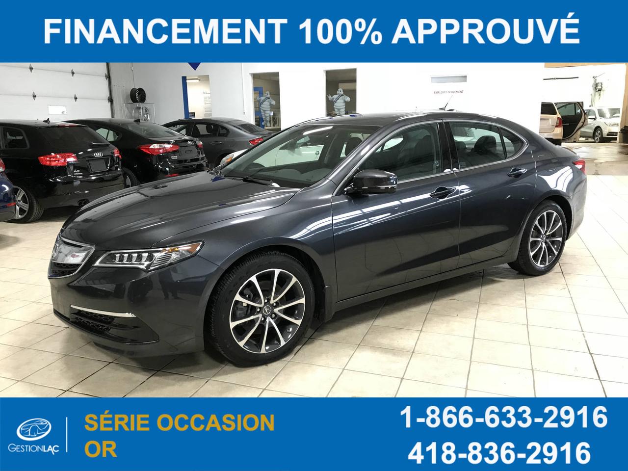 <a href=https://www.gestionlac.com/occasion/Acura-TLX-2015.html>https://www.gestionlac.com/occasion/Acura-TLX-2015.html</a>

ACURA TLX 2015 ** SH-AWD ** GROUPE TECHNOLOGIES ** GPS ** CAMERA DE RECUL ** DETECTEUR ANGLE MORT ** BLUETOOTH ** CUIR ** TOIT OUVRANT ** **AUCUN FRAIS DE PRÉPARATION OU FRAIS CACHÉ , VÉHICULE EST IMPECCABLE, FINANCEMENT DISPONIBLE AU MEILLEUR TAUX DU MARCHÉ,MEILLEUR PRIX POUR VOTRE ECHANGE ,NOUS BATTONS TOUS LES PROPOSITIONS DE LA COMPÉTITION , VENTE AU 418-836-2916 OU TEXTO 418-564-7644;