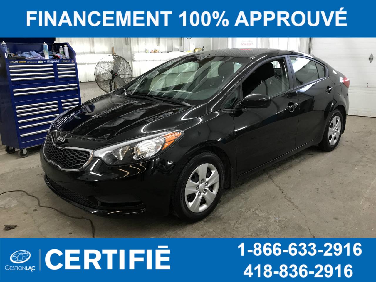 Used 2016 Kia FORTE Lx Bluetooth for sale in Lévis, QC