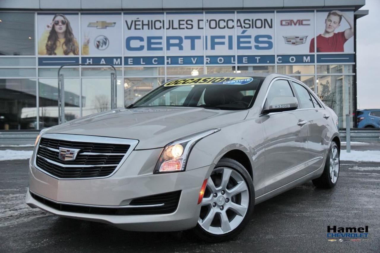 Used 2015 Cadillac ATS 4x4 + T.ouvrant for sale in St-Léonard, QC