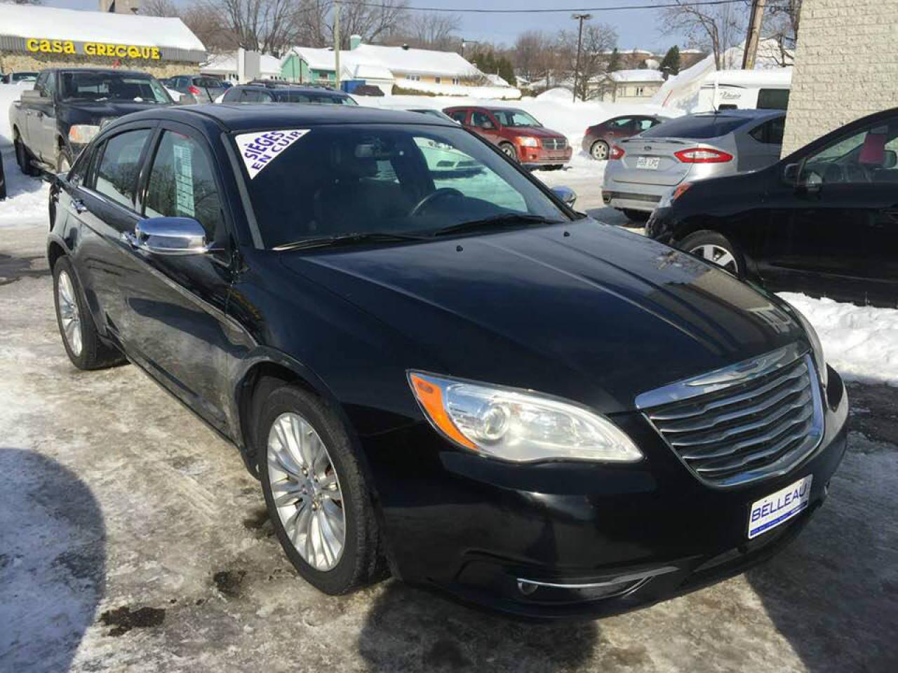 Used 2014 Chrysler 200 LIMITED_Prix SPÉCIAL!*Toit+Cuir* for sale in Québec, QC