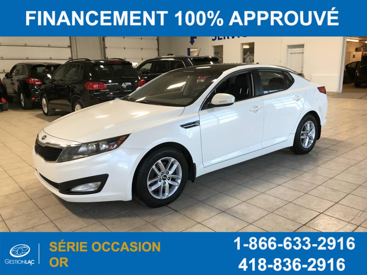Used 2013 Kia Optima T.équipé, Bluetooth for sale in Lévis, QC