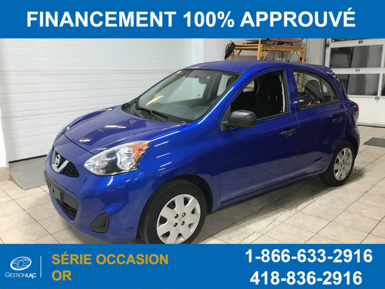 Used 2015 Nissan Micra Hayon for sale in Lévis, QC