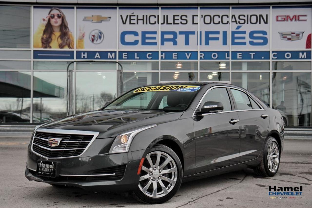 <a href=https://www.hamelchevrolet.ca/occasion/Cadillac-Ats-2017.html>https://www.hamelchevrolet.ca/occasion/Cadillac-Ats-2017.html</a>

CE VÉHICULE EST COMME NEUF,   NOUS FAISONS DES FINANCEMENT SUR PLACE POUR LES 1ERE, 2EME ET 3EME CHANCE AU CREDIT, AUCUN CAS REFUSÉ !  NOUS SOMMES OUVERT LE SAMEDI DE 9H A 17H, HAMEL CHEVROLET: MOINS CHER POINT FINAL !
