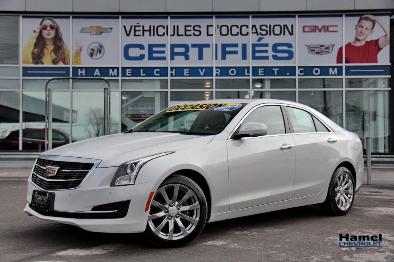 Used 2017 Cadillac ATS 4x4 T.ouvrant+cue for sale in St-Léonard, QC