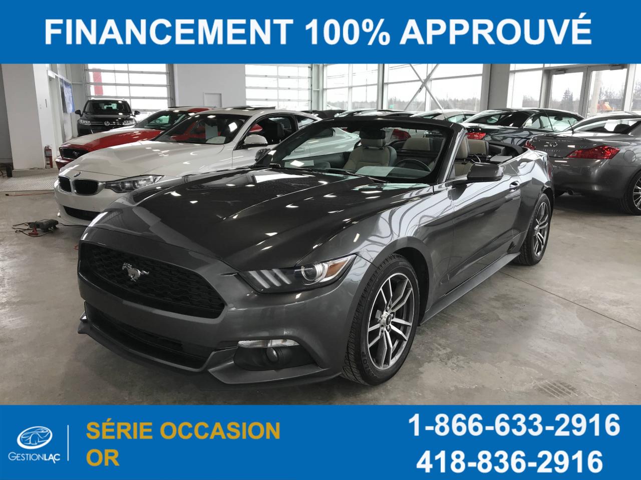 Used 2015 Ford Mustang Decapotable for sale in Lévis, QC