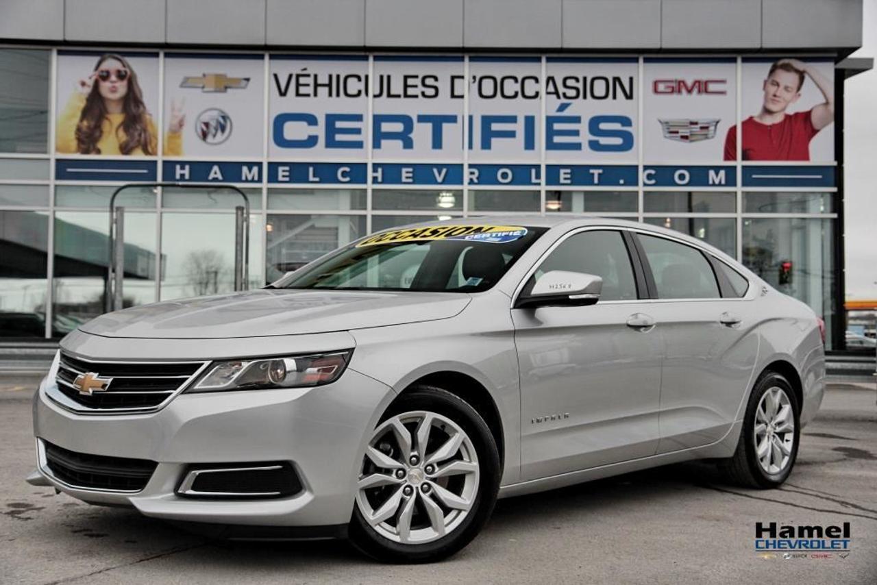 <a href=https://www.hamelchevrolet.ca/occasion/Chevrolet-Impala-2017.html>https://www.hamelchevrolet.ca/occasion/Chevrolet-Impala-2017.html</a>

CE VEHICULE EST COMME NEUF ET JAMAIS ACCIDENTÉ,  NOUS FAISONS DES FINANCEMENT SUR PLACE POUR LES 1ERE, 2EME ET 3EME CHANCE AU CREDIT, AUCUN CAS REFUSÉ !  NOUS SOMMES OUVERT LE SAMEDI DE 9H A 17H, HAMEL CHEVROLET: MOINS CHER POINT FINAL !