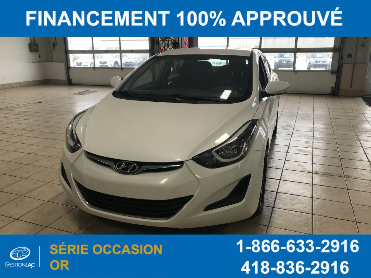 Used 2015 Hyundai Elantra Gl , Bluetooth for sale in Lévis, QC