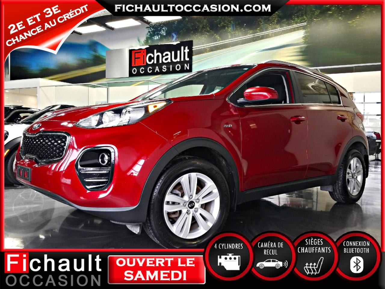 Used 2017 Kia Sportage LX TRACTION INTEGRALE*** CAMERA DE RECUL for sale in Châteauguay, QC