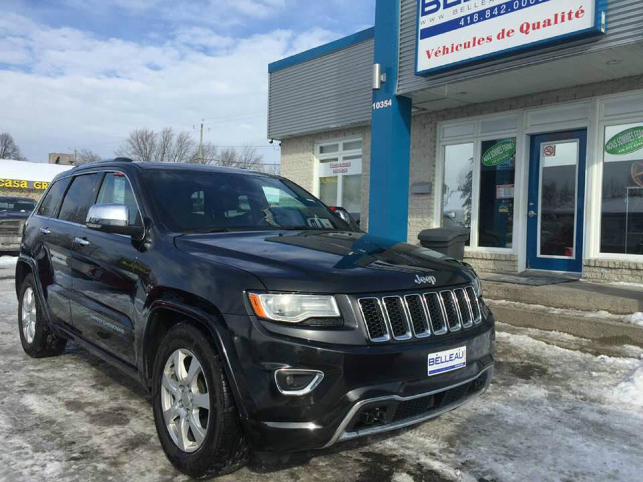 Used 2014 Jeep Grand Cherokee *Overland-ECODIESEL for sale in Québec, QC