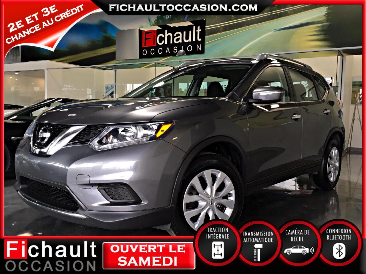 Used 2014 Nissan Rogue S AWD ***CAMERA DE RECUL*** for sale in Châteauguay, QC