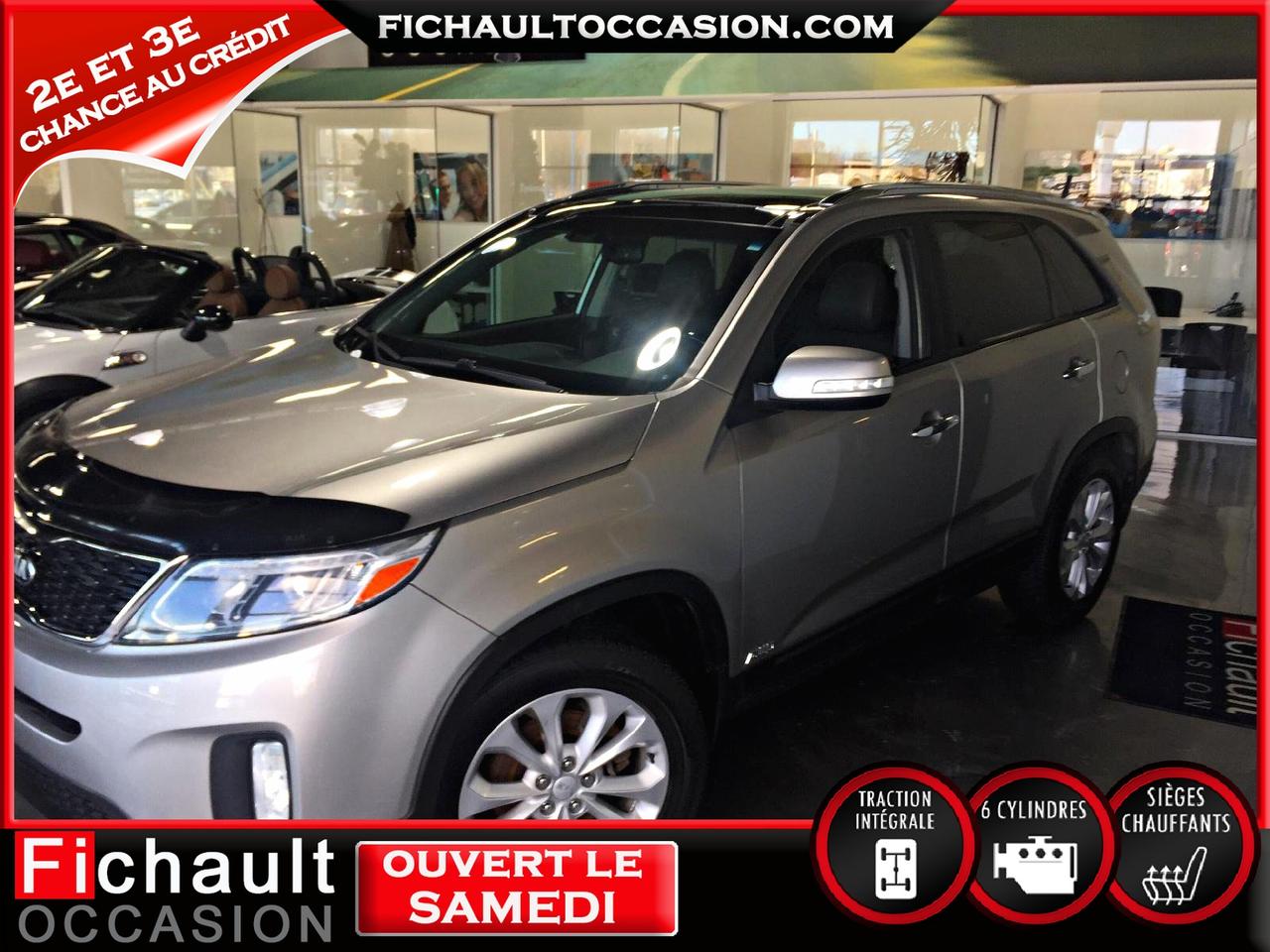 <a href=https://www.fichaultkia.com/occasion/Kia-Sorento-2015.html>https://www.fichaultkia.com/occasion/Kia-Sorento-2015.html</a>

***CUIR*** SIEGES CHAUFFANT*** CAMERA RECUL***VOLANT CHAUFFANT***DEMARREUR A DISTANCE***