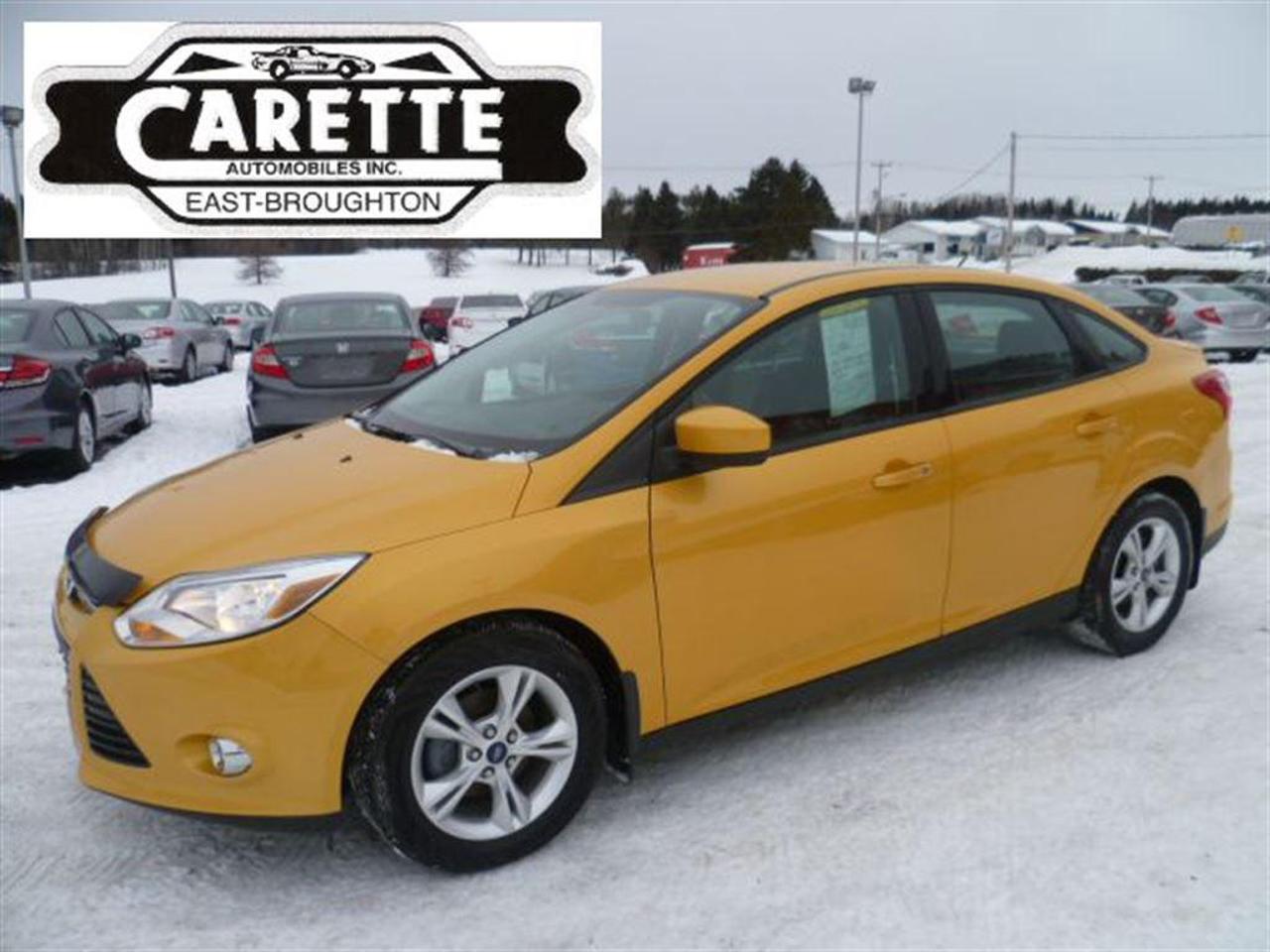 <a href=https://www.autoaubaine.com/Ford-Focus-c6541097.html>https://www.autoaubaine.com/Ford-Focus-c6541097.html</a>

Depuis 27 ans, Carette Automobiles est une entreprise familiale offrant le plus beau choix en Beauce Appalaches avec plus de 150 véhicules en inventaire. Tous vérifiés et garanties à 100%, en grande partie 1 seul propriétaire et jamais accidentés. Un rapport Carproof vous est remis sur demande lors de lachat. Taux à partir de 4.95%, en plus de la 1er, 2e, 3e et 4e chance au crédit.     Venez rencontrer un membre de notre famille pour qui lhonnêteté et le service est une priorité depuis le début.    Tout notre inventaire au www.caretteauto.com