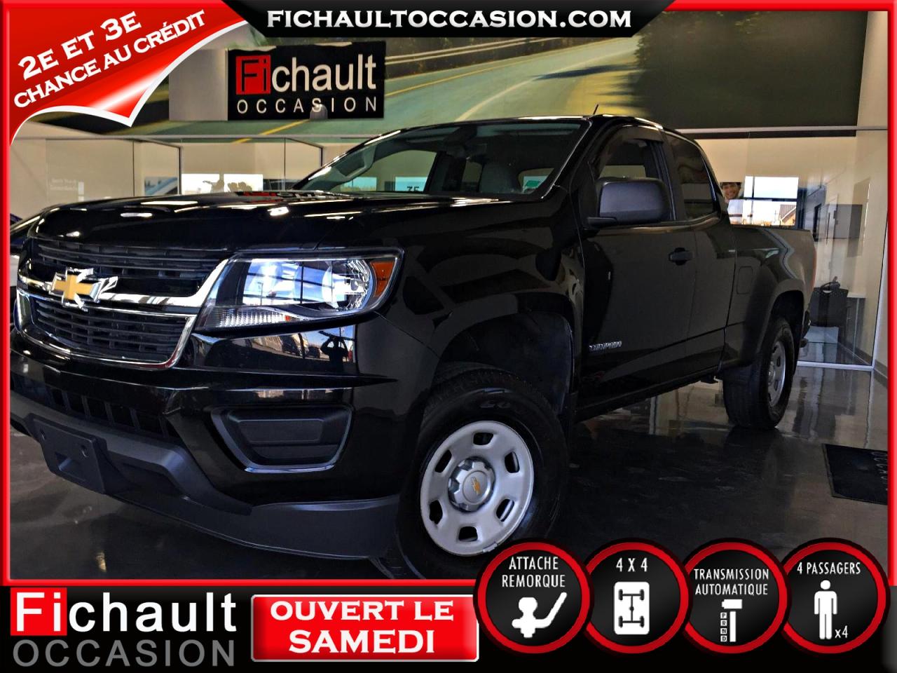 Used 2016 Chevrolet Colorado WT  4X4 CABINE ALLONGE for sale in Châteauguay, QC