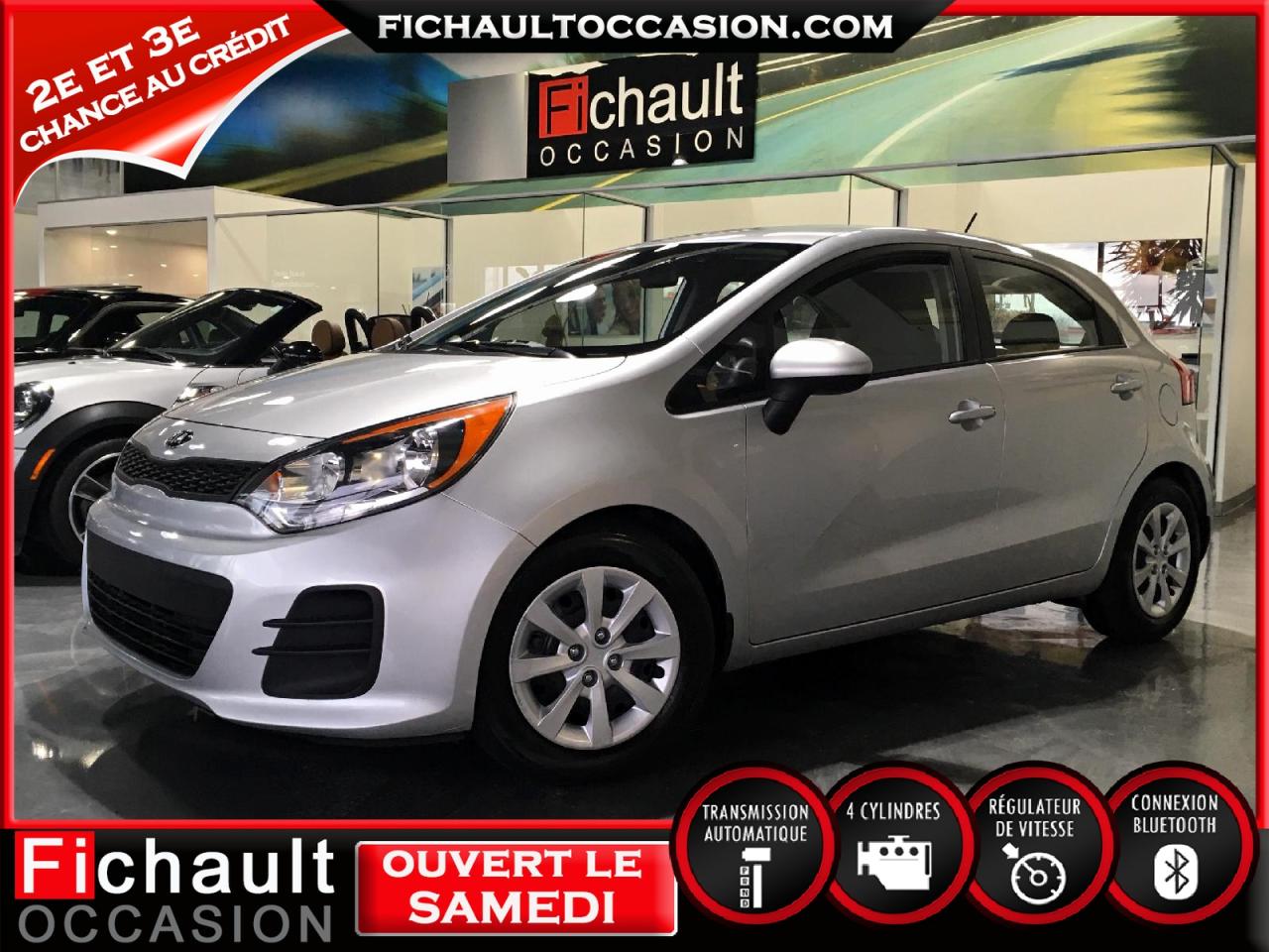 Used 2016 Kia Rio Hayon 5  LX PLUS AUTOMATIQUE***REGULATEU for sale in Châteauguay, QC