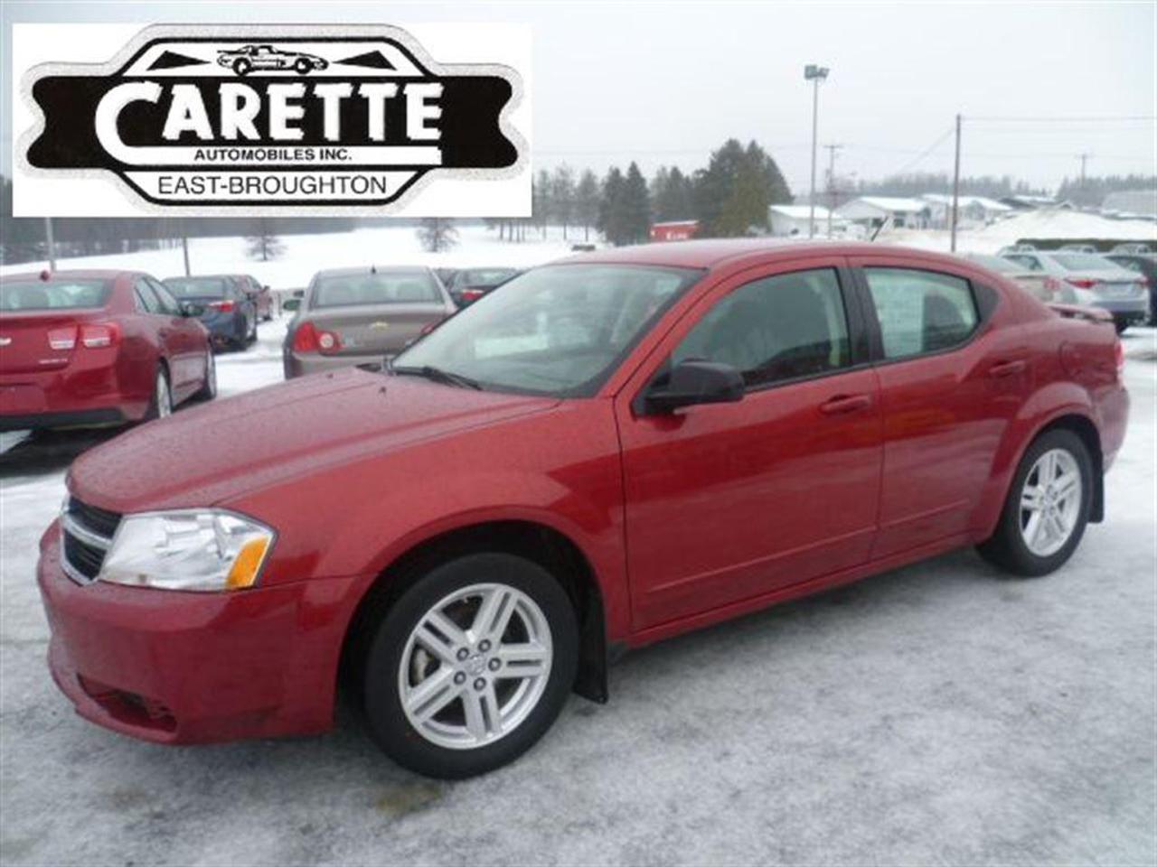 <a href=https://www.autoaubaine.com/Dodge-Avenger-c6942850.html>https://www.autoaubaine.com/Dodge-Avenger-c6942850.html</a>

Depuis 27 ans, Carette Automobiles est une entreprise familiale offrant le plus beau choix en Beauce Appalaches avec plus de 150 véhicules en inventaire. Tous vérifiés et garanties à 100%, en grande partie 1 seul propriétaire et jamais accidentés. Un rapport Carproof vous est remis sur demande lors de lachat. Taux à partir de 4.95%, en plus de la 1er, 2e, 3e et 4e chance au crédit.     Venez rencontrer un membre de notre famille pour qui lhonnêteté et le service est une priorité depuis le début.    Tout notre inventaire au www.caretteauto.com