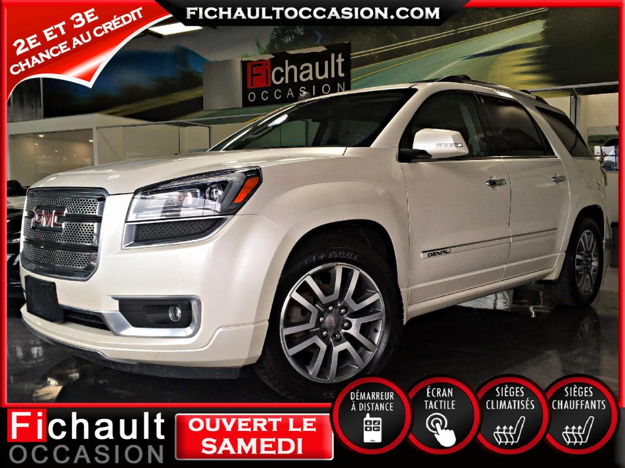 Used 2014 GMC Acadia Denali*** CUIR ** TOIT** NAVIGATION** for sale in Châteauguay, QC