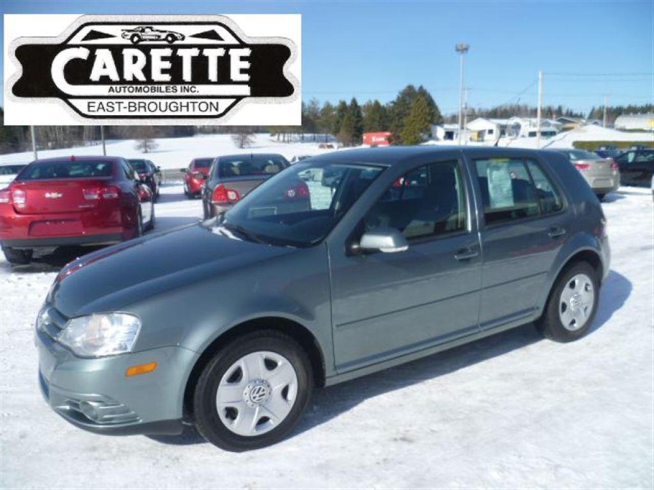 Used 2009 Volkswagen Golf City 2.0L for sale in East broughton, QC