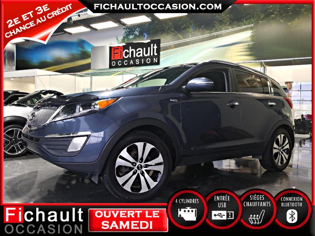 Used 2013 Kia Sportage EX TRACTION INTEGRALE ***CAMERA DE RECUL for sale in Châteauguay, QC